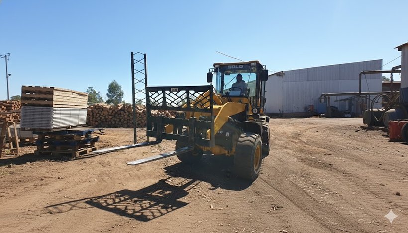 Horquilla para uñas porta pallet