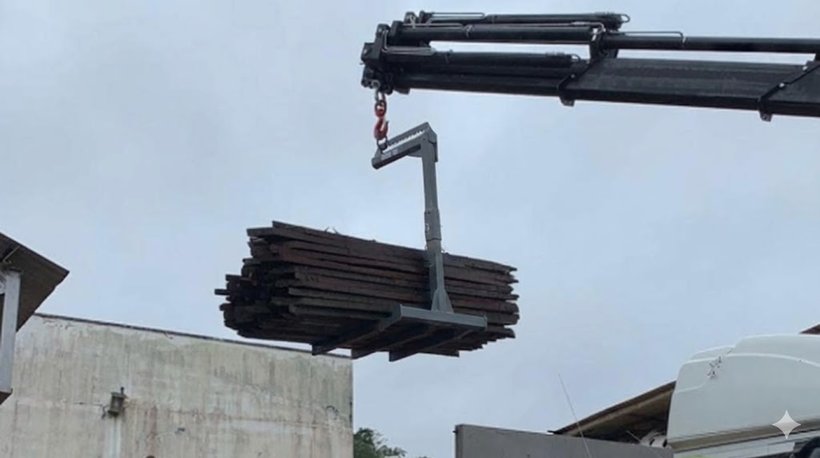 Perchas para hidrogrua